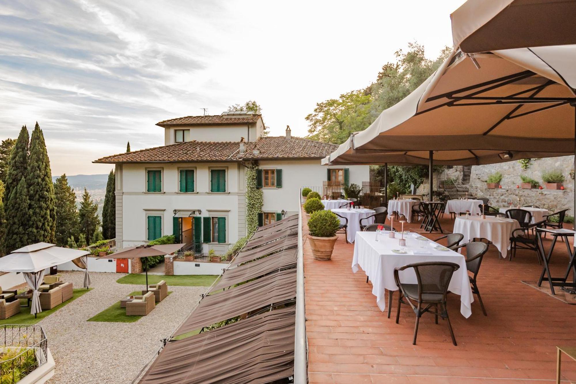 Fh55 Hotel Villa Fiesole Bagian luar foto