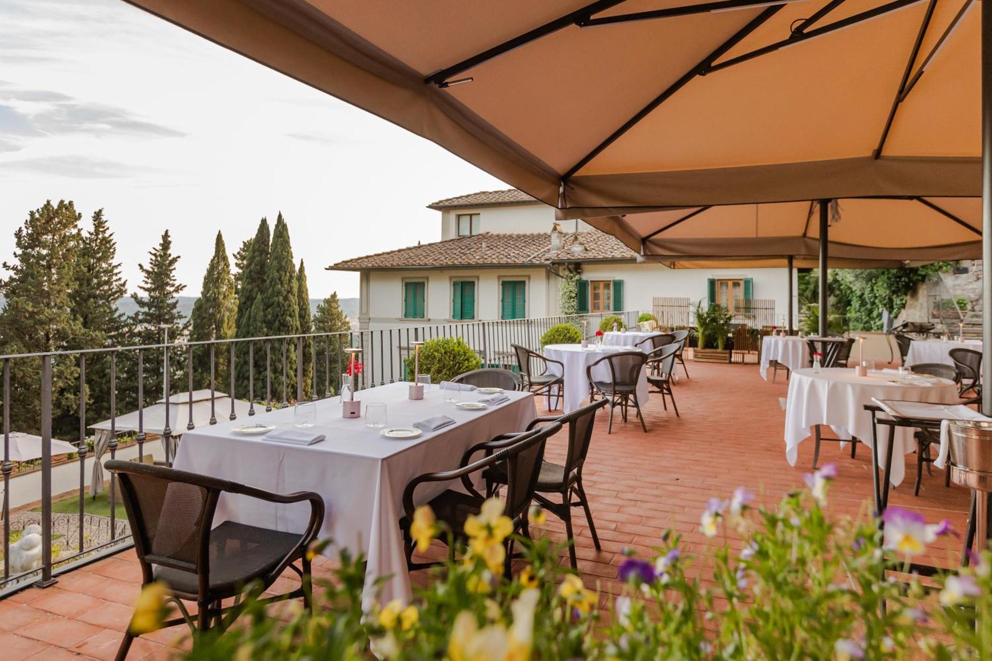 Fh55 Hotel Villa Fiesole Bagian luar foto