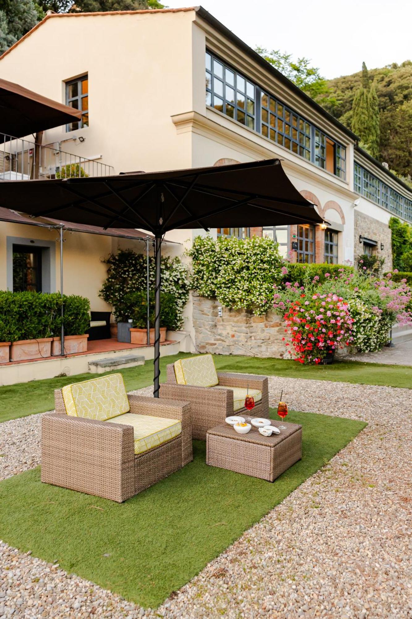 Fh55 Hotel Villa Fiesole Bagian luar foto