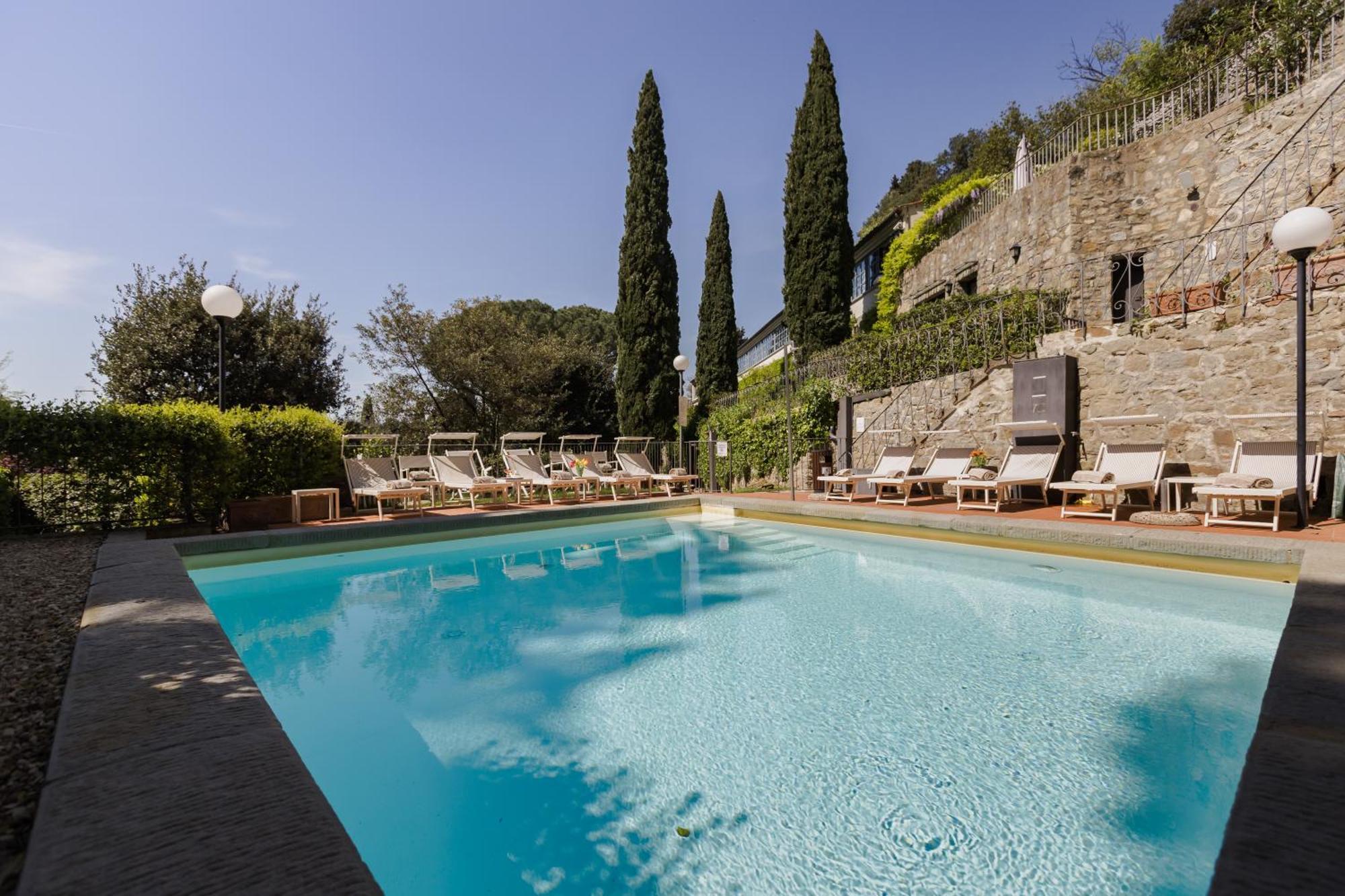 Fh55 Hotel Villa Fiesole Bagian luar foto